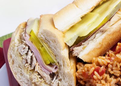 Delicious Cuban Pork Sandwich