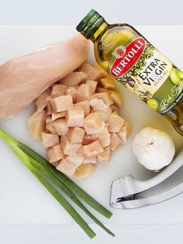 Cubed Chicken Ingredient List