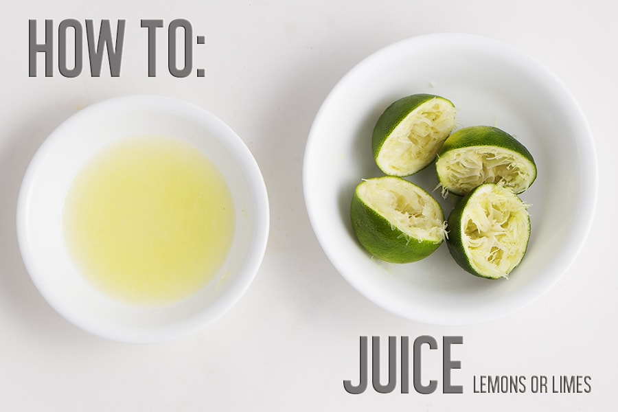 How To: Juice Lemons or Limes
