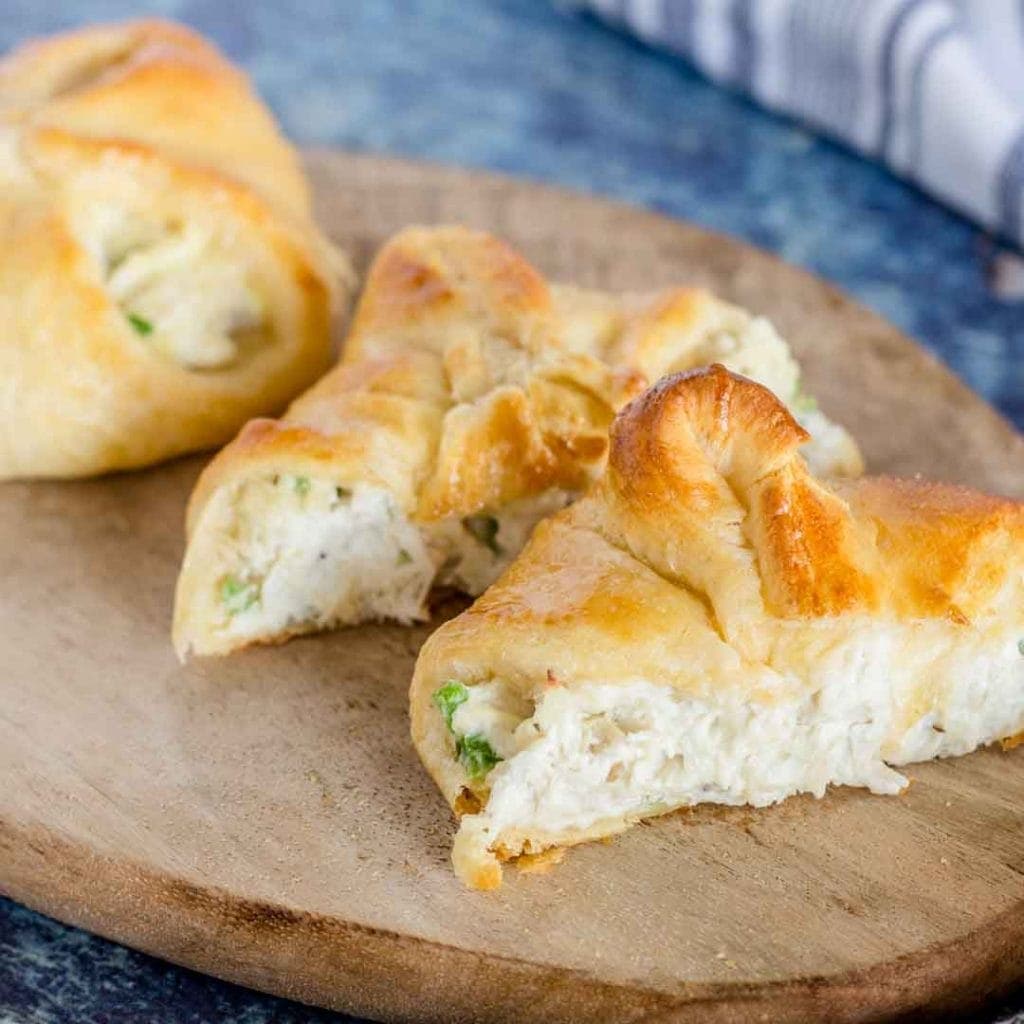 Cream Cheese Chicken Croissants