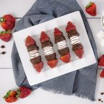 Strawberry Brownie Kabobs