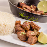 Honey Lime Steak Bites
