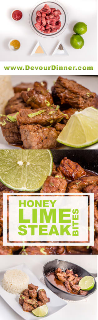 Honey Lime Steak Bites