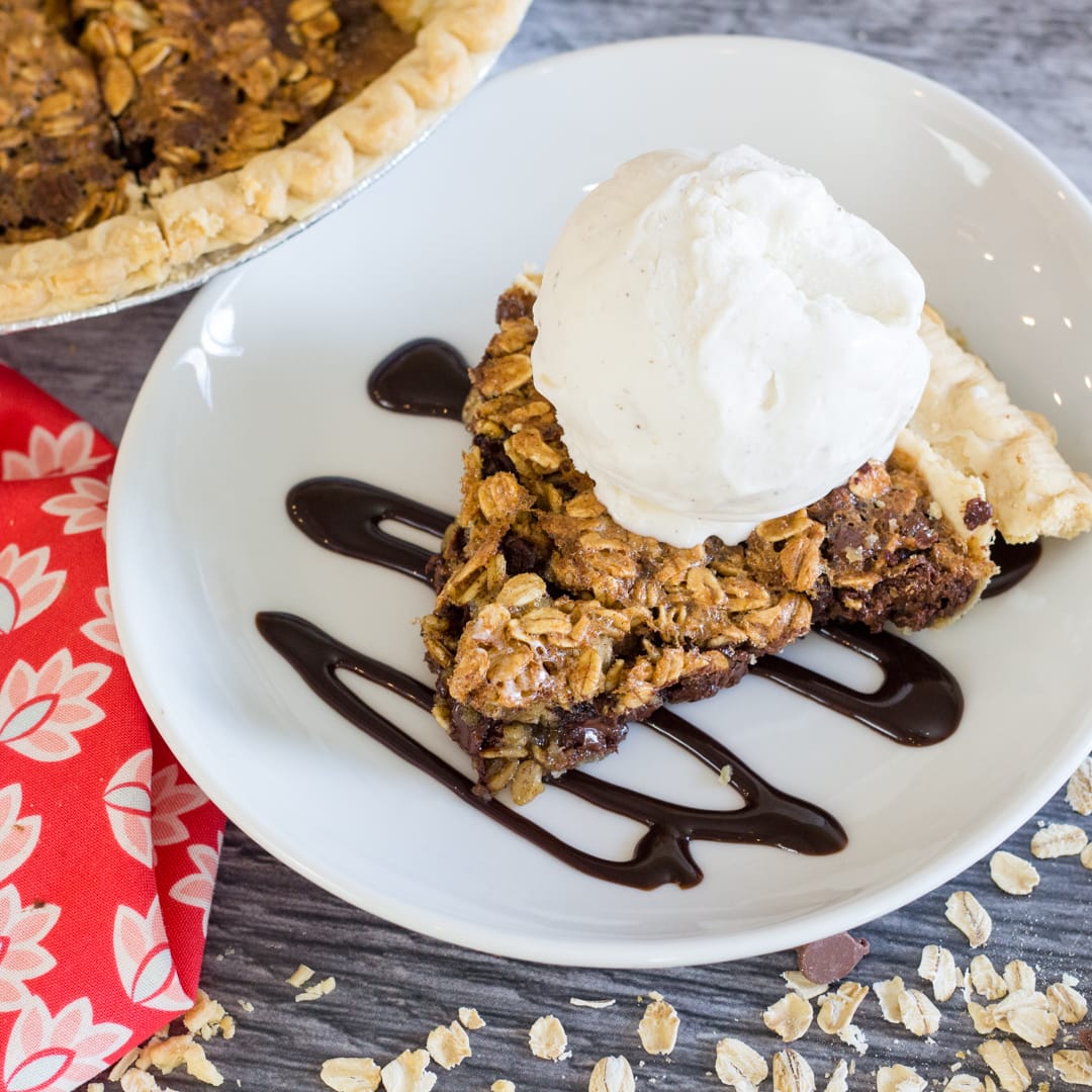 Chocolate Chip Cookie Pie
