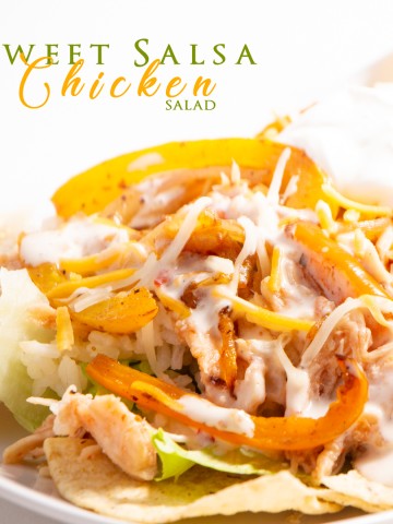 Sweet Salsa Chicken Salad