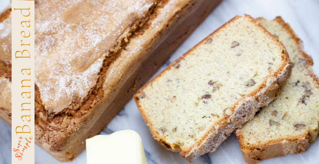 Sweet Banana Bread Recipe_Easy Recipe