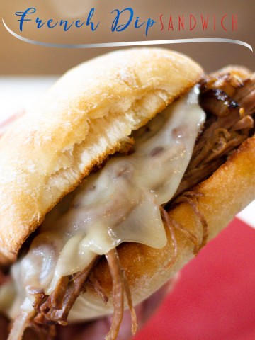 Instant Pot French Dip Sandwich