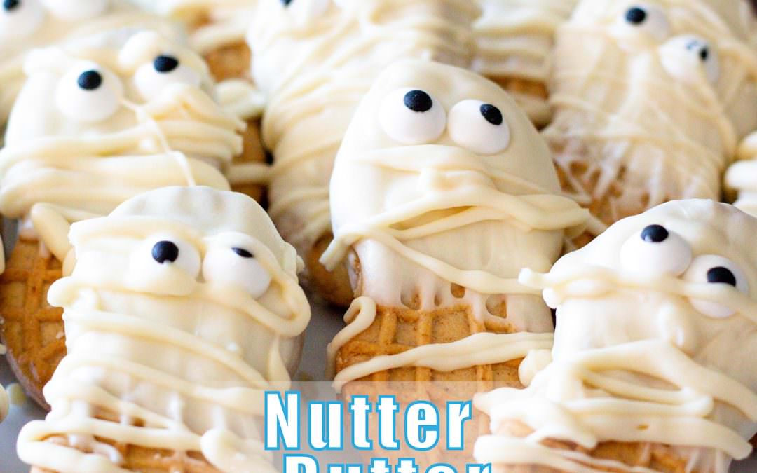 Nutter Butter Mummy Cookies