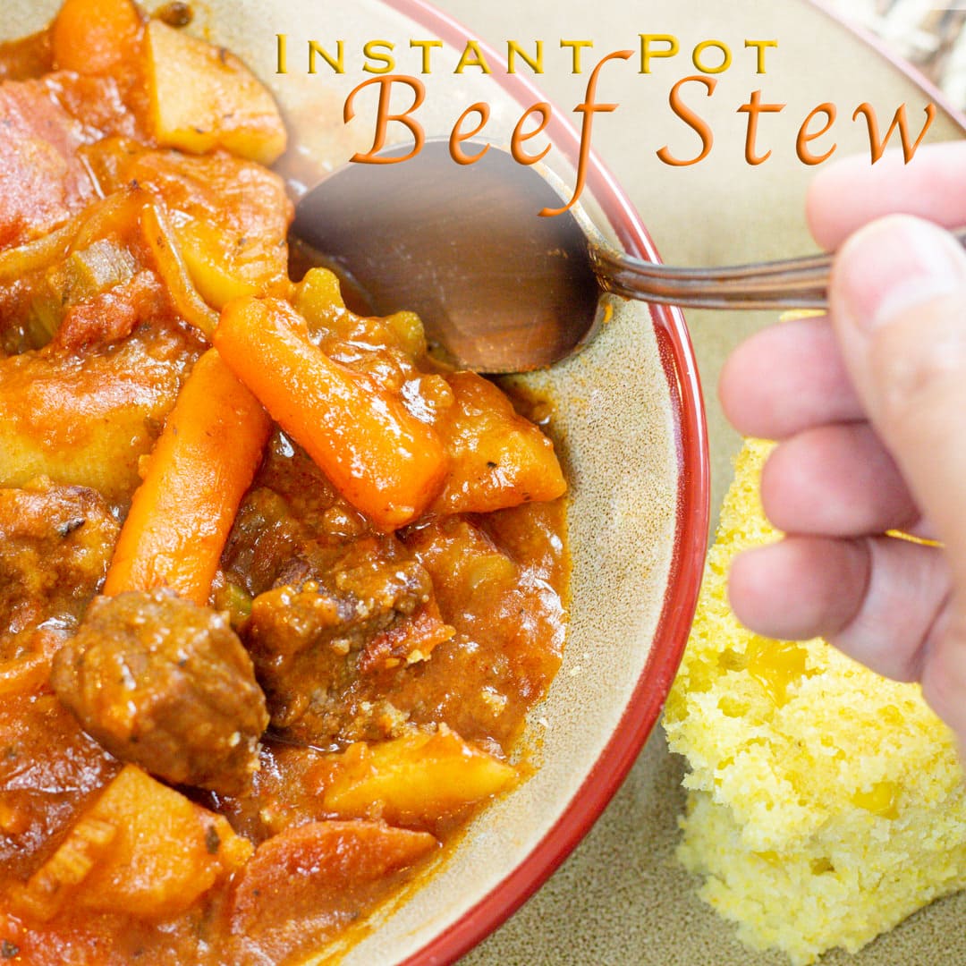 Beef Stew Recipe for Instant Pot, Crock Pot, and Slow Cooker