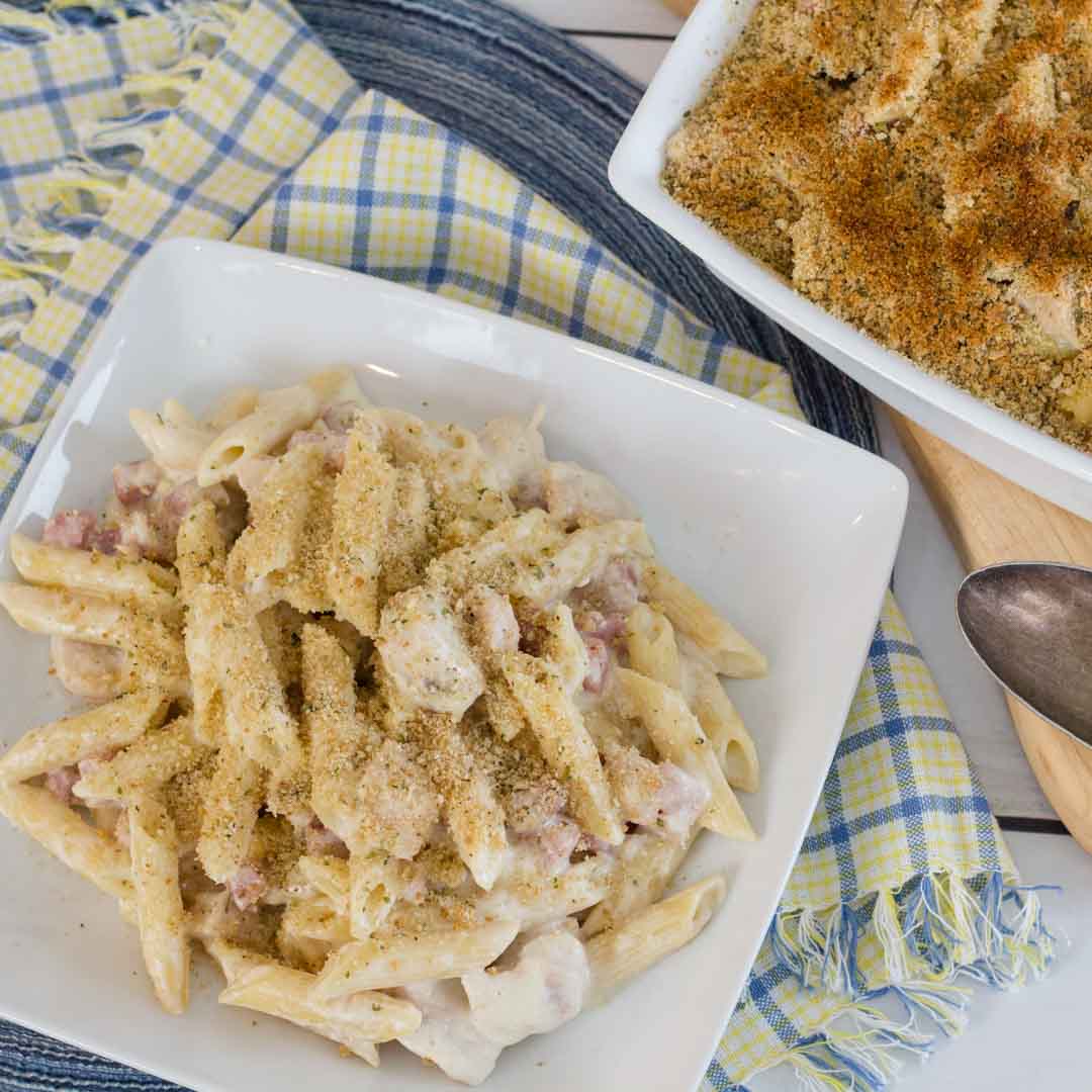 Chicken Cordon Bleu Casserole