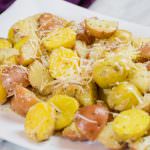 Garlic Roasted Potatoes Instant Pot Pressure Cooker Recipe