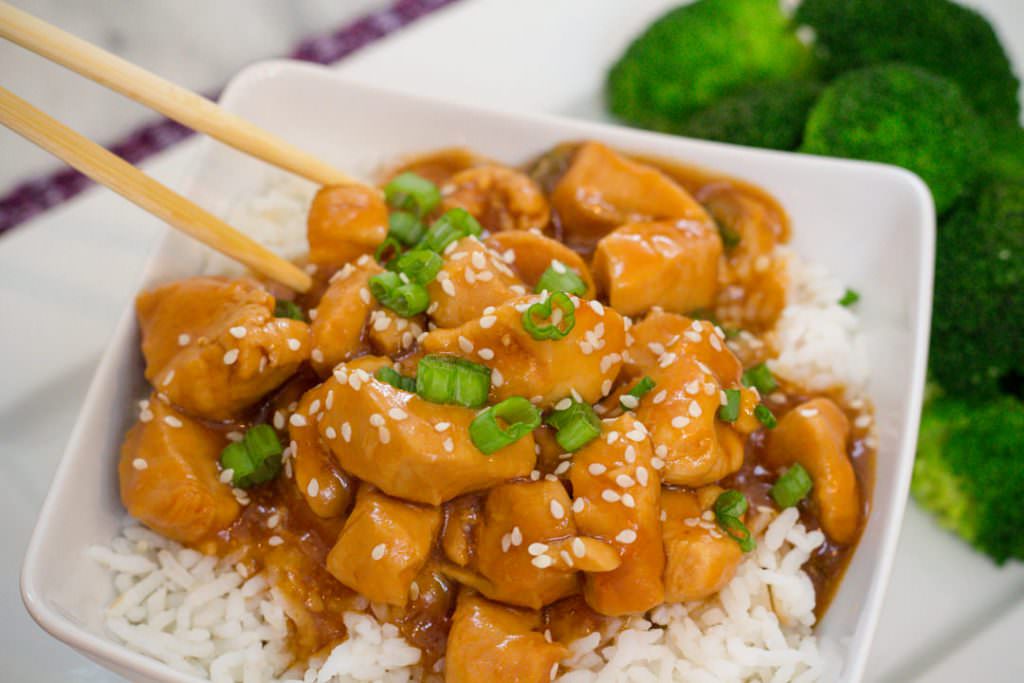 Easy Chinese Take Out Honey Garlic Chicken