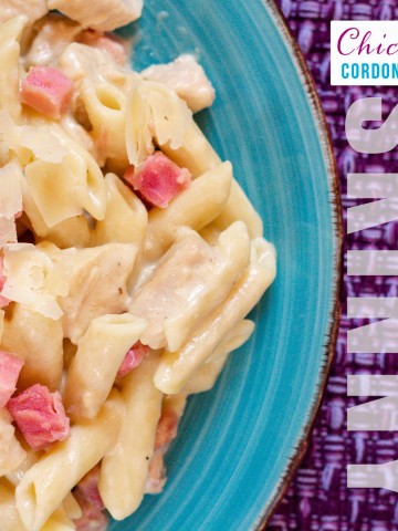 Skinny Chicken Cordon Bleu