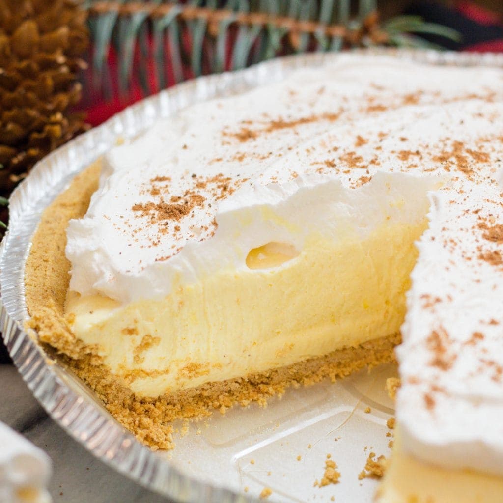 Eggnog Pie