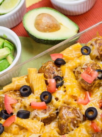 Mexican Casserole, Meatballs and Pasta Instant Pot Recipe