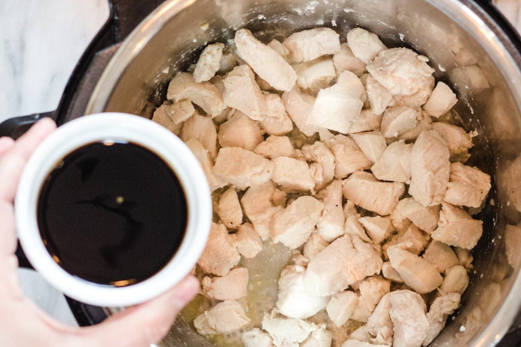 Chicken Cooked in Instant Pot