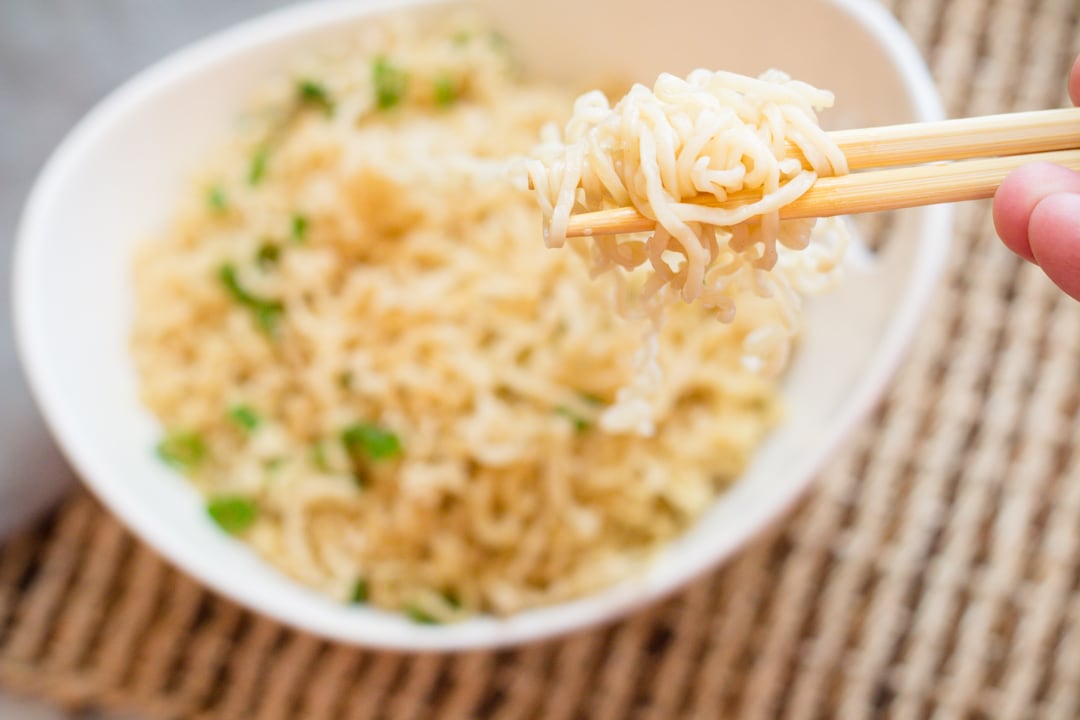 5 Minute Asian Noodles.. Yes you read that right. Made fresh and delicious in 5 minutes total time. Easy enough for teenagers to make too. My son makes this for school lunches and adds shredded chicken. Great as a side dish to other Chinese Take Out Recipes #devourdinner #asiannoodles #chinesenoodles #Noodles #instantPot #instantpotrecipes #recipes #easyrecipes #easynoodles #easysidedish #5minuterecipe #chinesetakeout #inmytummy #instagood #buzzfeed #feedfeed #takeout #chowmein