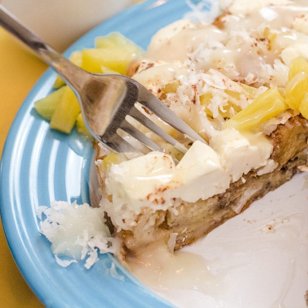 Coconut Tropical French Toast