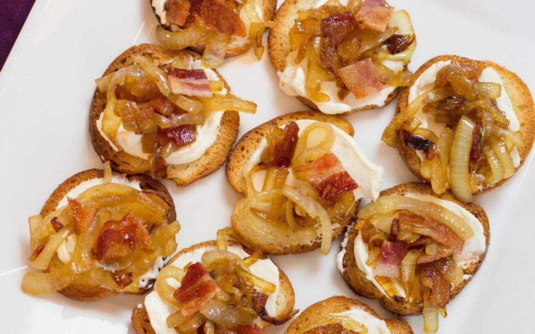 Bacon Onion Appetizer Recipe