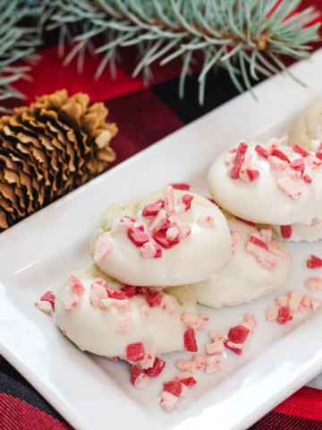 Peppermint Sugar Cookies