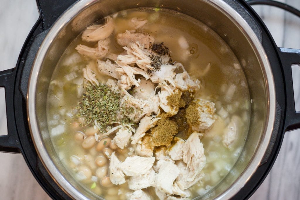 White Chicken Chili Recipe Instant Pot Directions