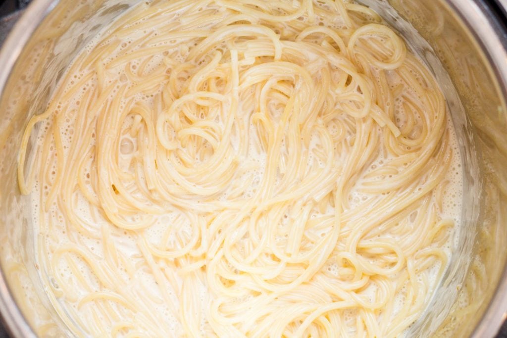 Pasta made in the Instant Pot