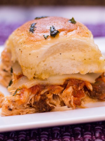 Chicken Parmesan Slider