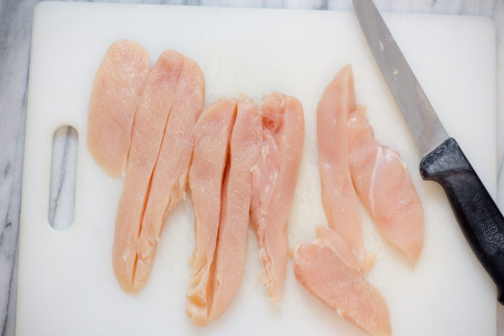 Sliced Chicken Breasts