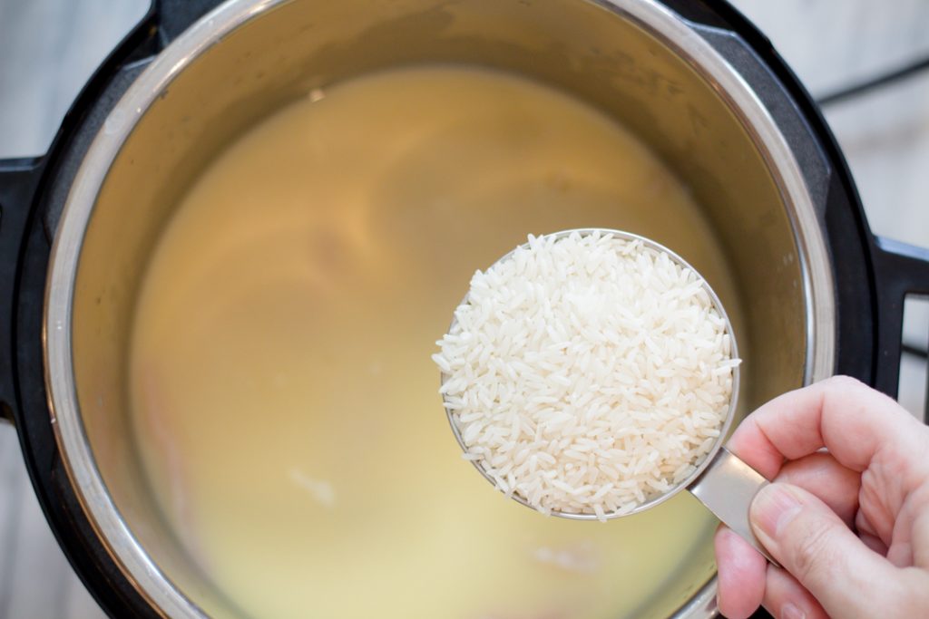 Rice in Instant Pot
