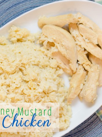 Honey Mustard Chicken and Rice