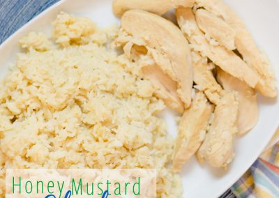 Honey Mustard Chicken and Rice