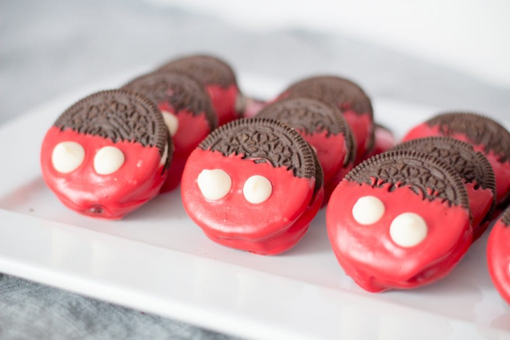 Mickey Mouse Candy Dipped Oreos