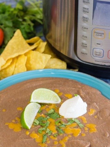 Instant Pot Refried Beans