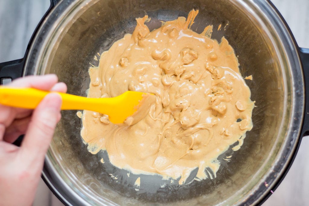 Melting Peanut Butter chips in Instant Pot
