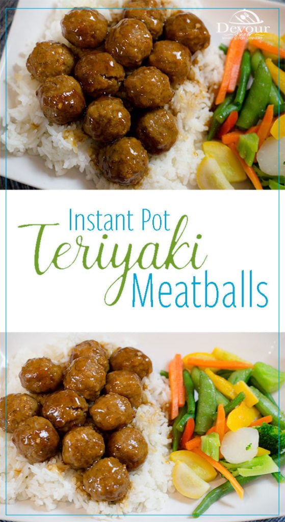 Instant Pot Teriyaki Meatballs