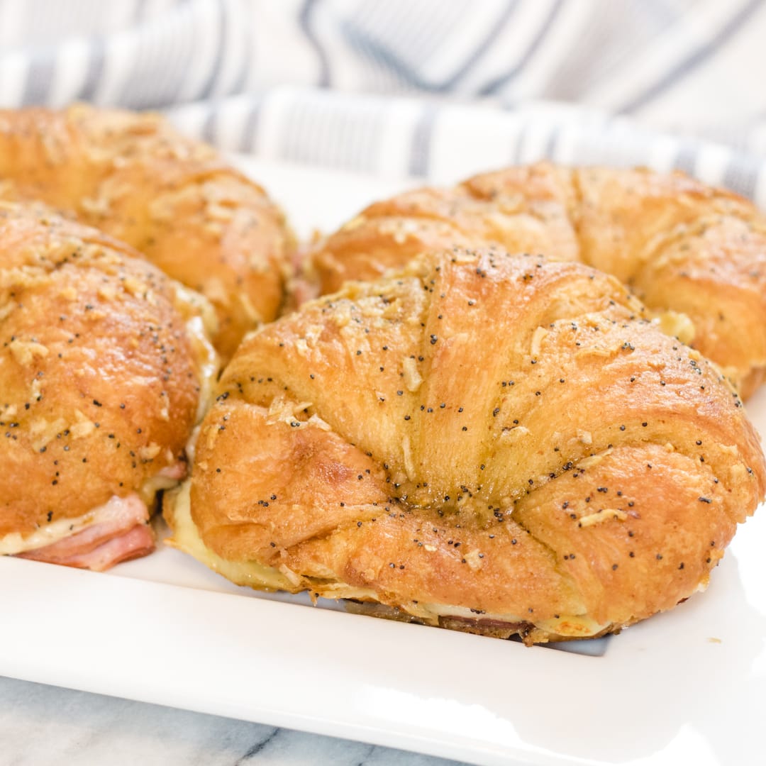 Baked Ham and Cheese Sliders