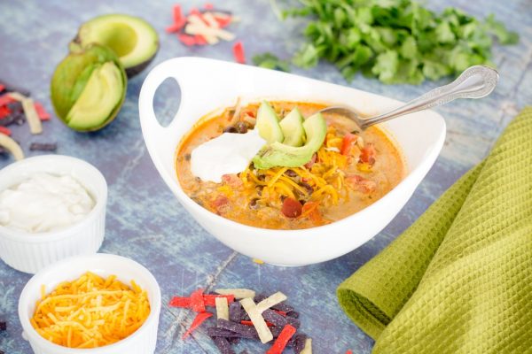 Chicken Taco Soup Recipe - Devour Dinner | Instant Pot Directions