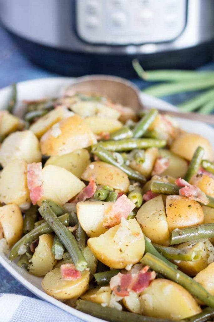 Herbed Green Beans and Potatoes