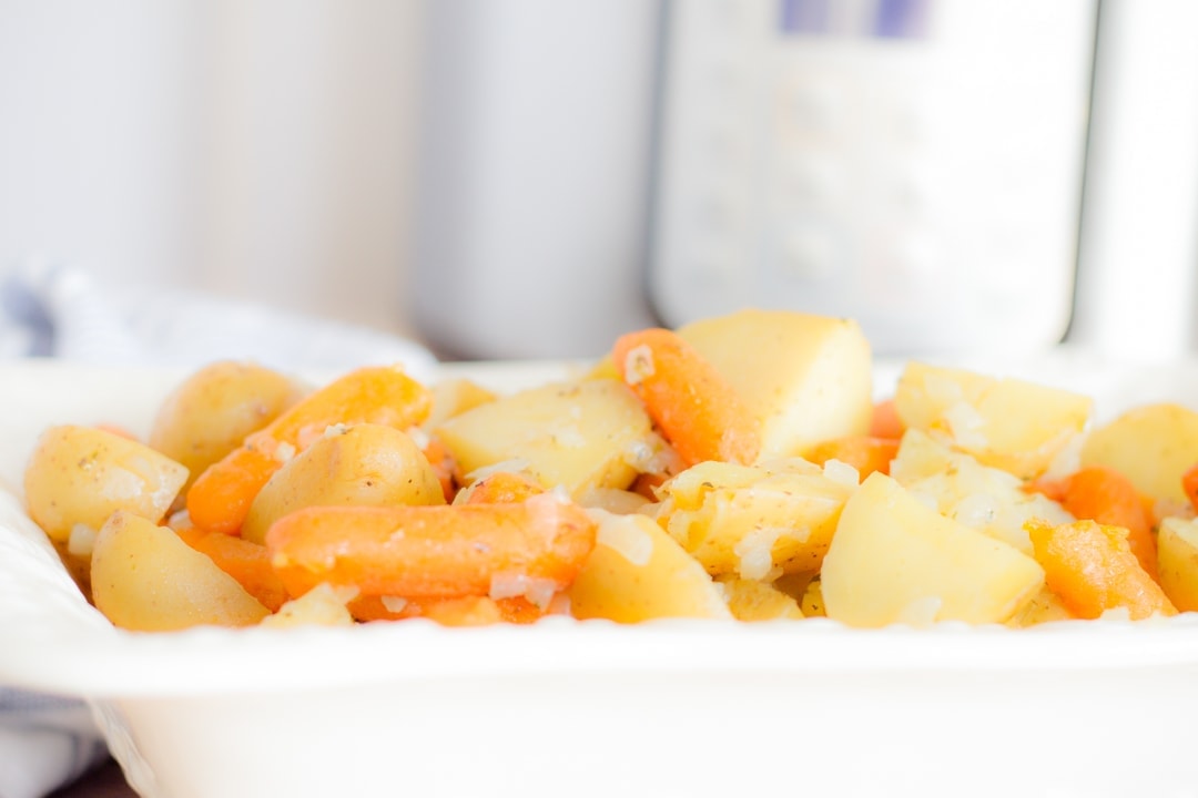 Instant Pot Roasted Potatoes and Carrots