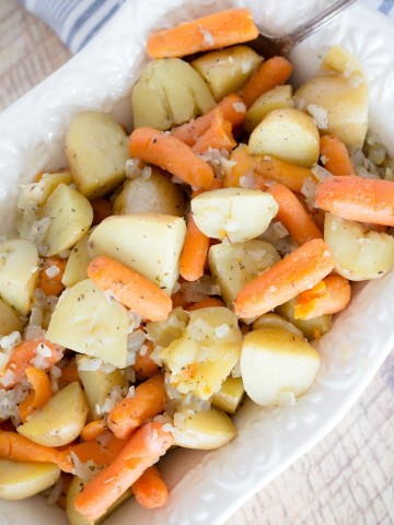 Instant Pot Roasted Potatoes and Carrots