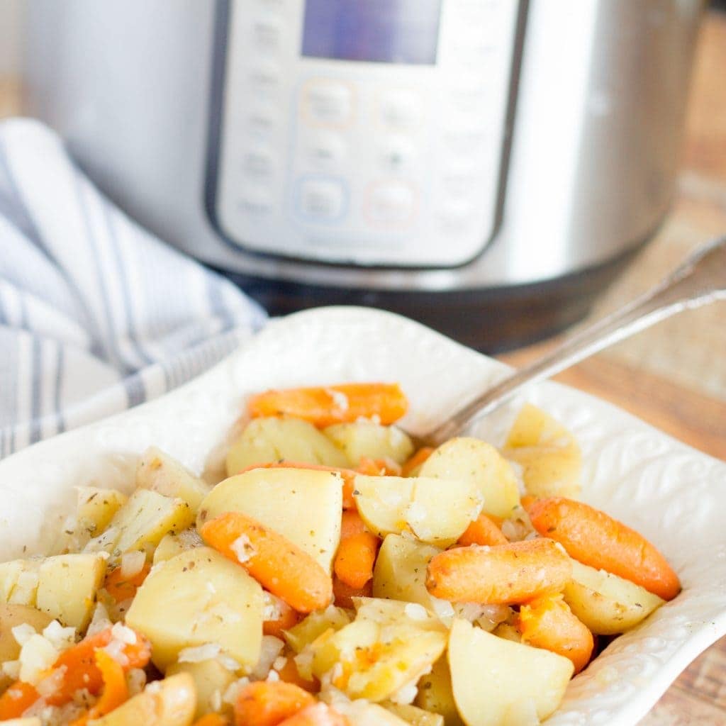 Roasted Potatoes and Carrots