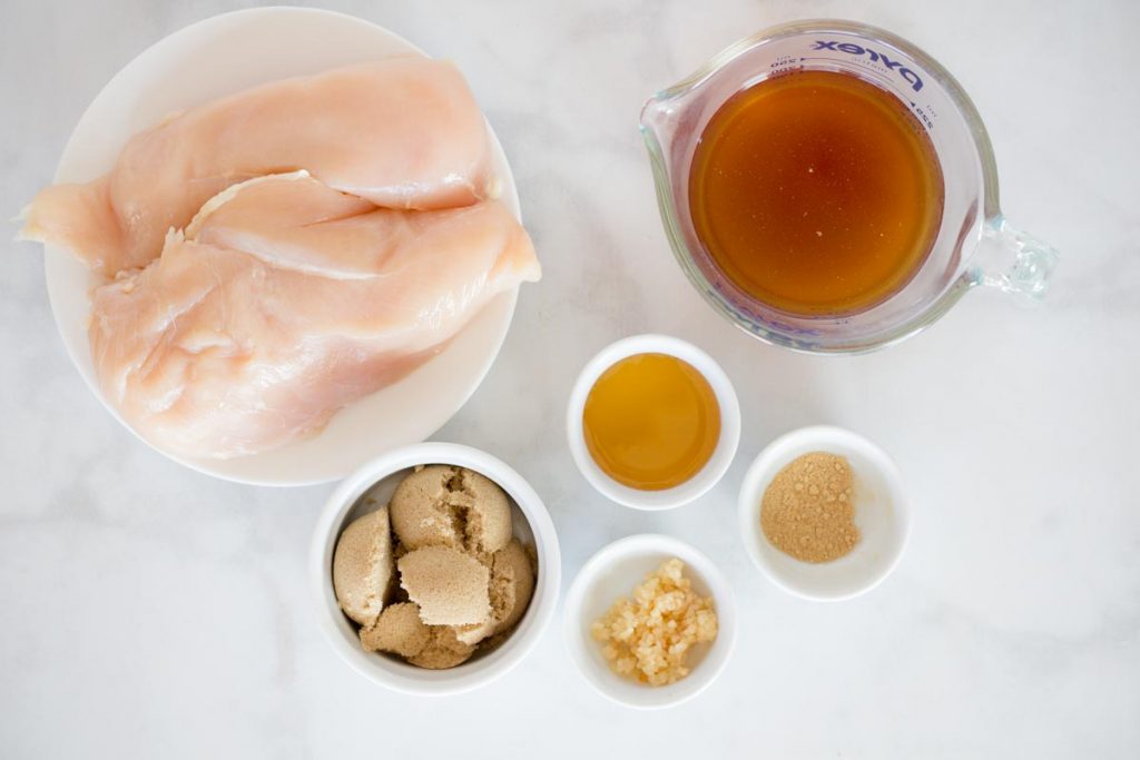 Chicken Teriyaki Ingredients