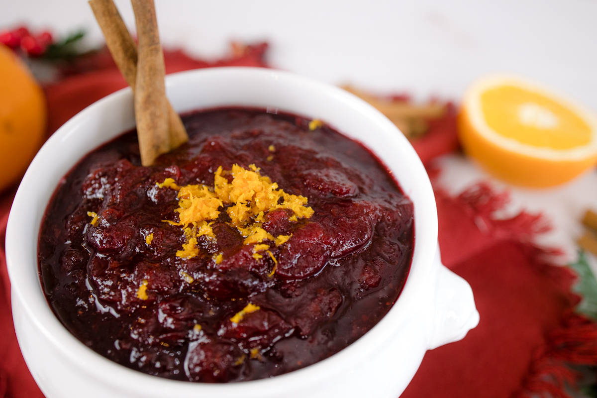 Instant Pot Cranberry Sauce