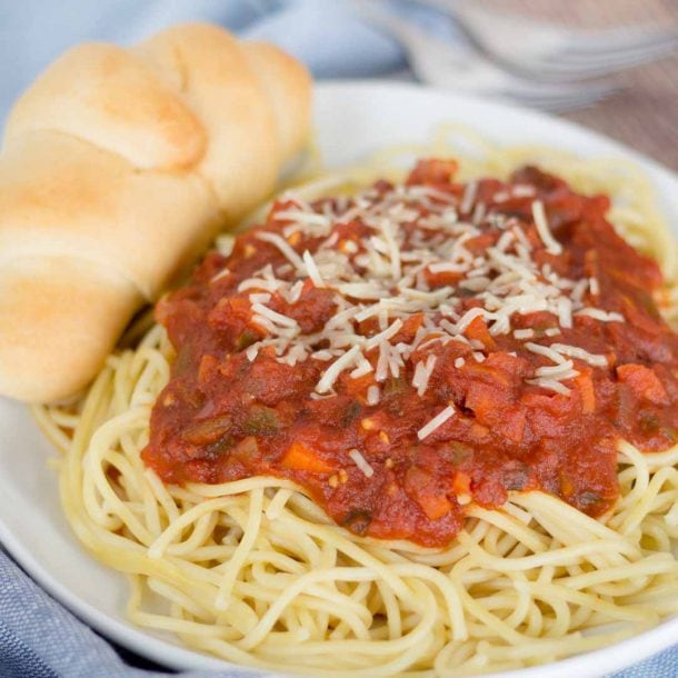 Instant Pot Spaghetti Sauce - Devour Dinner | Just like Grandma makes