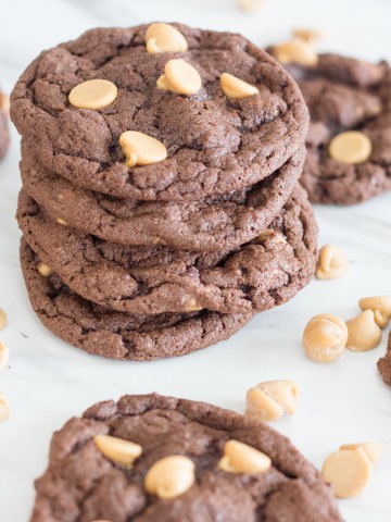 Chocolate Peanut Butter Chip Cookies