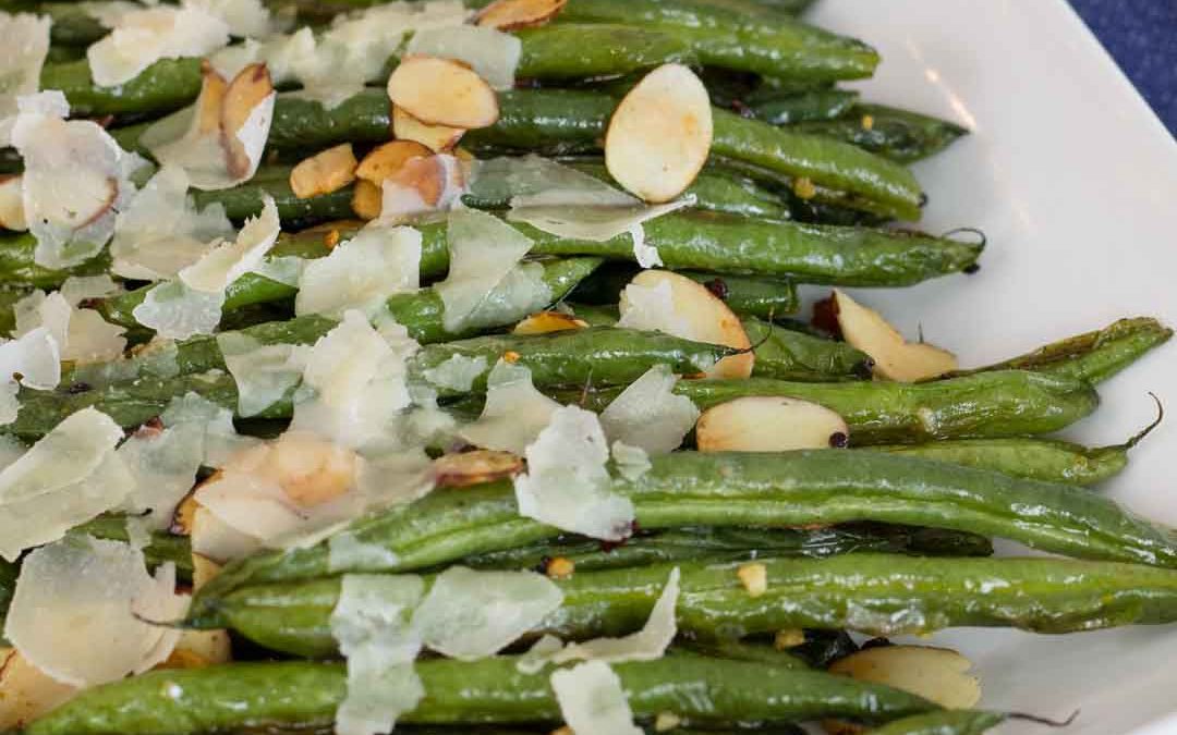 Delicious Oven Roasted Fresh Green Beans