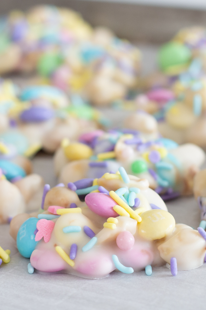 Easy Spring Peanut Clusters Recipe