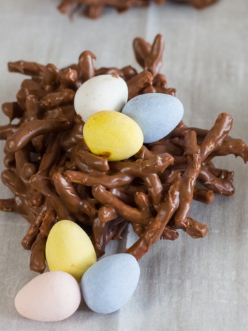 Birds Nest Cookies