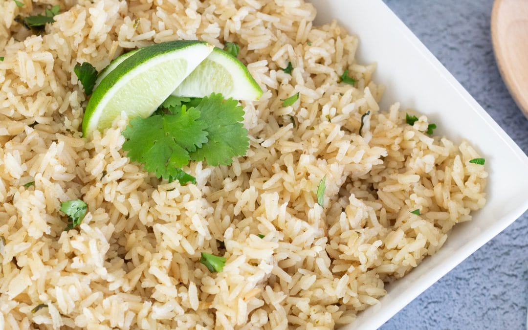 How to make Instant Pot Cilantro Lime Rice