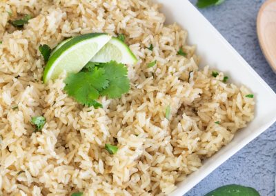 How to make Instant Pot Cilantro Lime Rice